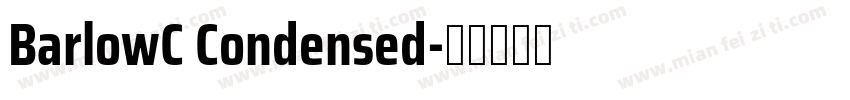 BarlowC Condensed字体转换